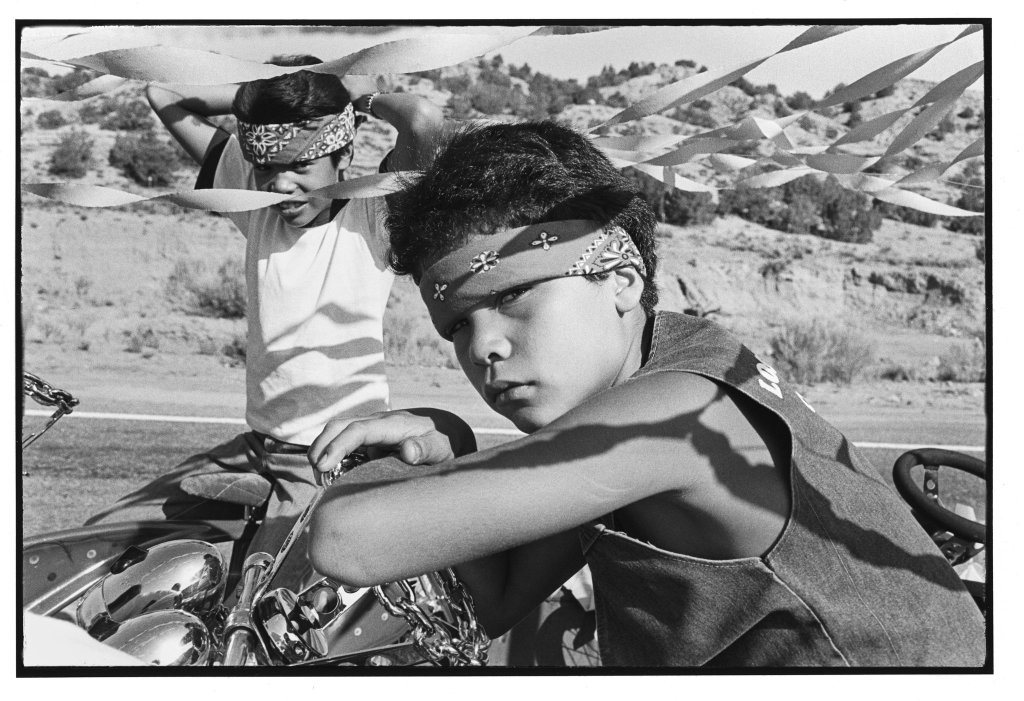 Chimayo Fiesta Parade. 1982. © Kevin Bubriski