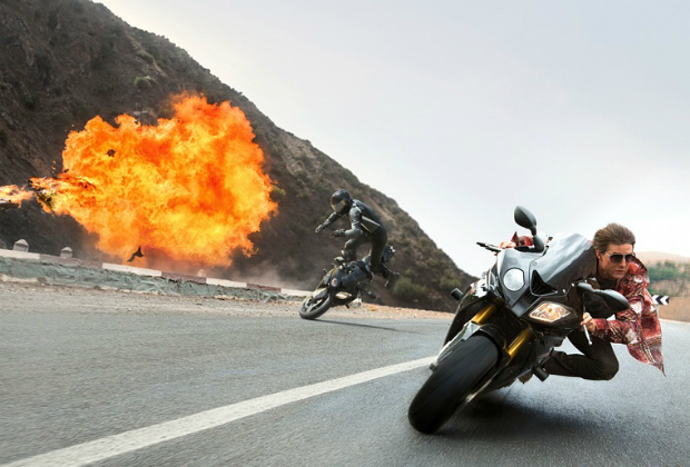 Tom Cruise, Mission: Impossible - Rogue Nation (2015). Fotoğraf: Bo Bridges/AP, theguardian.com